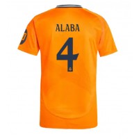 Camiseta Real Madrid David Alaba #4 Segunda Equipación Replica 2024-25 mangas cortas